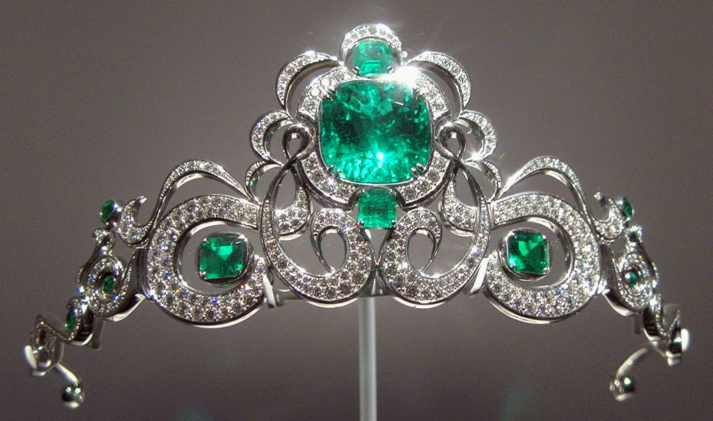 Emerald tiara